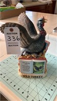 Porcelain Wild Turkey Decanter