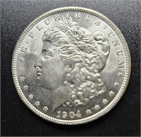 1904-D Morgan Silver Dollar