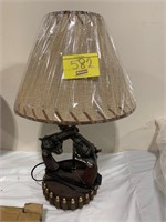 REVOLVER THEMED LAMP