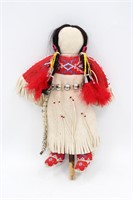 Emma Amiotte Handcrafted Sioux Indian Piece Doll