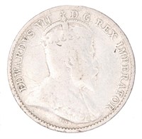 VG 1907 Canada 5 Cent Coin