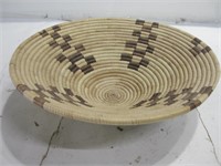 13" Diameter Woven Southwest Style Basket