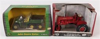 1/16 Ertl John Deere Gator & Farmall BN Tractor