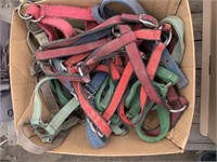 Box of Nylon Horse Halters (Approx 10)