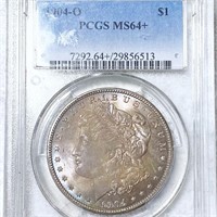 1904-O Morgan Silver Dollar PCGS - MS64+