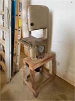 CRAFTSMAN BAND SAW ON WOOD STAND