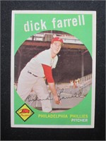 1959 TOPPS #175 DICK FARRELL PHILLIES