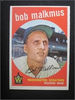 1959 TOPPS #151 BOB MALKMUS SENATORS