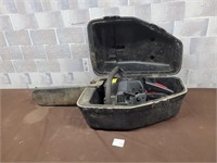 Chain saw and case