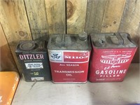 3 ADVERTISING CANS