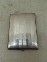 Vintage sterling cigarette case
