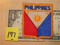 Philippines Rectangular Flag Patches