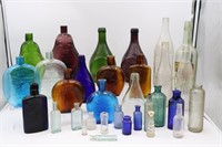 Assorted Old Bottles 1-DuQuoin Cider w/paper label