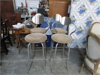 4 BAR HEIGHT STOOLS / CHAIRS