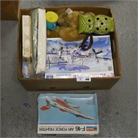 Airplane Model Kits & Boyds Bears