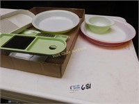 Chopper and Pastel Cookware - lot of 4