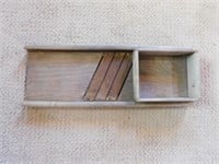 Antique Kraut cutter, 25.5" long