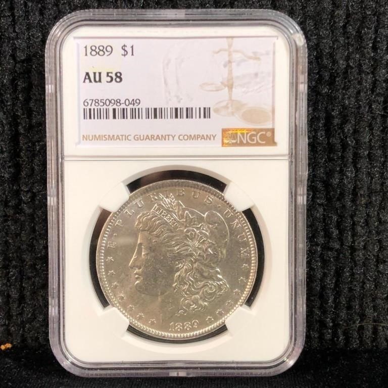 1889 Morgan Dollar