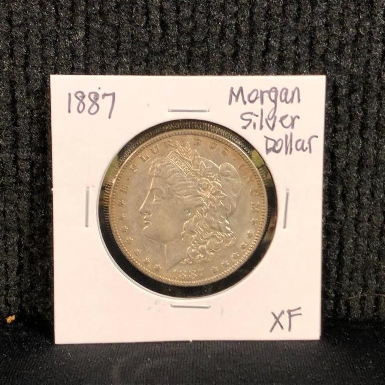 1887 Morgan Dollar