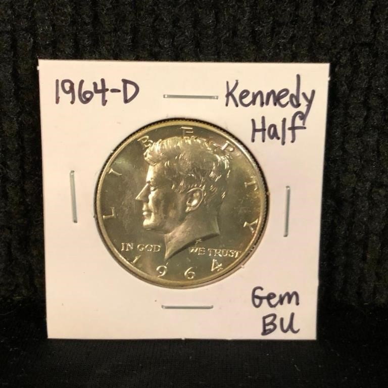 1964D Kennedy Half Dollar