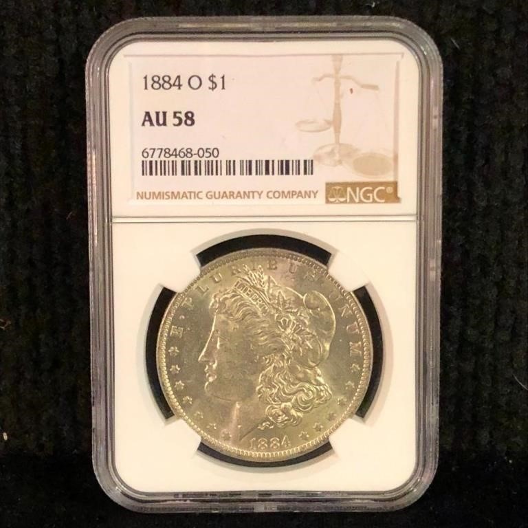 1884O Morgan Dollar