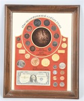 BICENTENNIAL US COIN COLLECTION DISPLAY