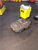 Ryobi 18v 1.5Ah battery and charger