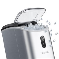Ecozy Nugget Ice Maker, 33lbs Daily