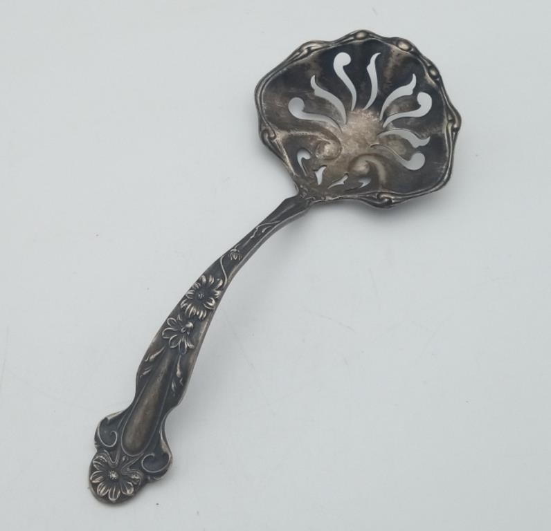Sterling Silver Nut Spoon PAT 1915