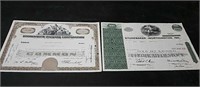 (2) Vintage Share Certificates- " Studebaker