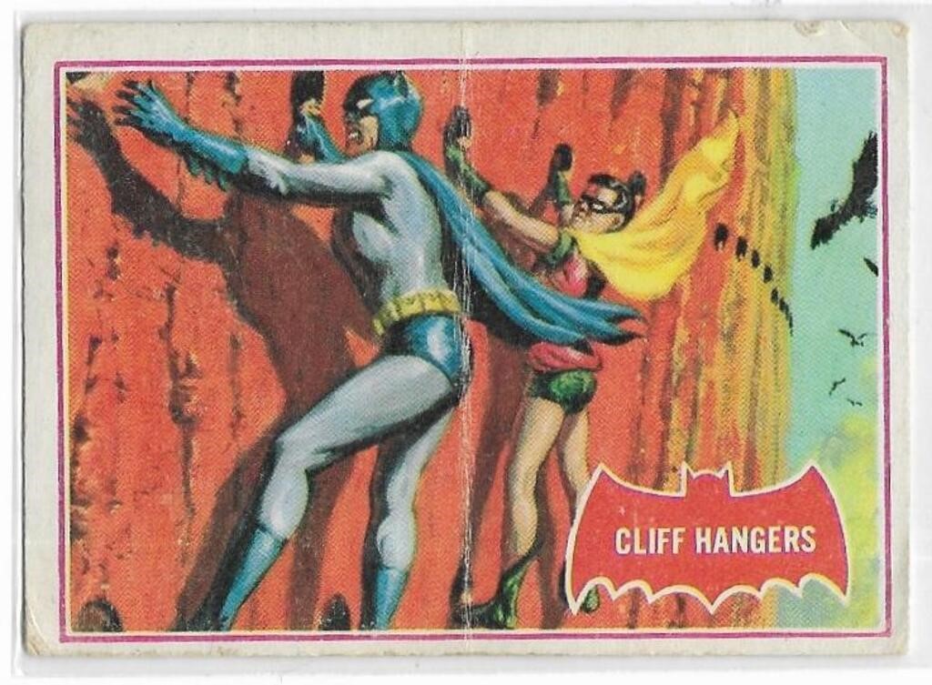 1966 O-Pee-Chee Batman Red Bat card 36A