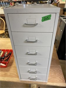 IKEA metal cabinet -11x16x26” tall