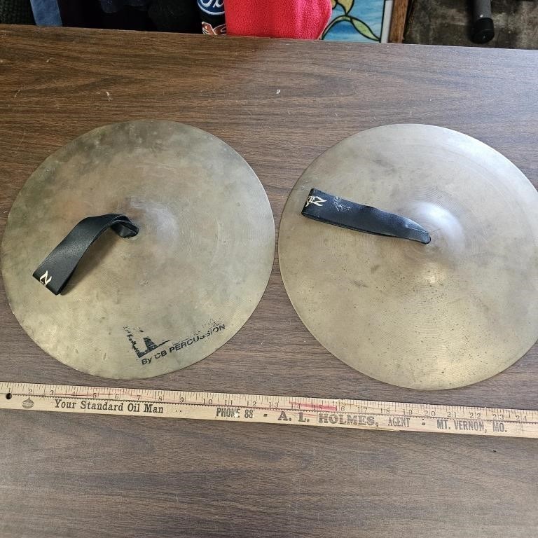 Set of CB Percussion Cymbals