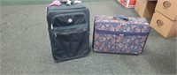 2 pieces rolling luggage