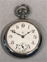 Ansonia Watch Co. Conductor Case Pocket Watch