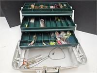 Plano Tackle Box w/Fishing Contents