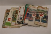 COLLECTION OF ASSORTED TEXACO ROAD MAPS