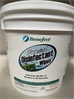 Botanical disinfectant wipes
 1 pail = 250 wipes