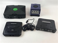 XBox Gamecube Sega Genesis Nintendo 64 Consoles