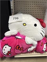 Hello Kitty pillow-sleeping bag set