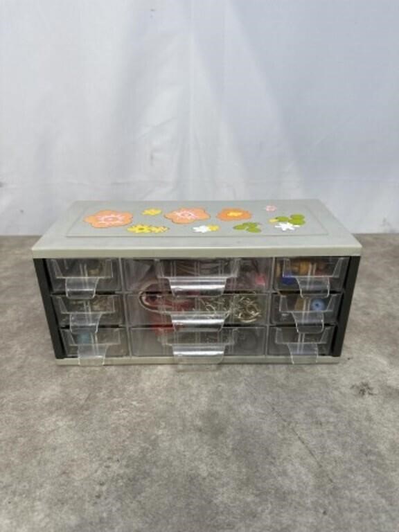 Storage Organizer with Knick Knacks Inside