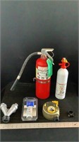Fire extinguishers not tested not verified