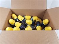 NEW Box Of Hard H2O Water Bottles (14pcs, Yellow)