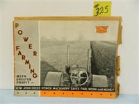 1935 JD Power Farming Equipment Manual