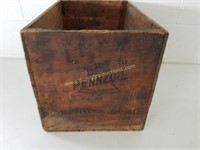Pennzoil Wooden Oil Crate 20"x14"x14"