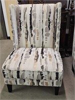 Designer Limelight Wing Back Accent Side Chair