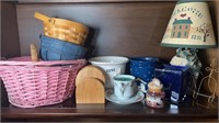 BASKETS, WAX WARMER, CANDLES & MORE