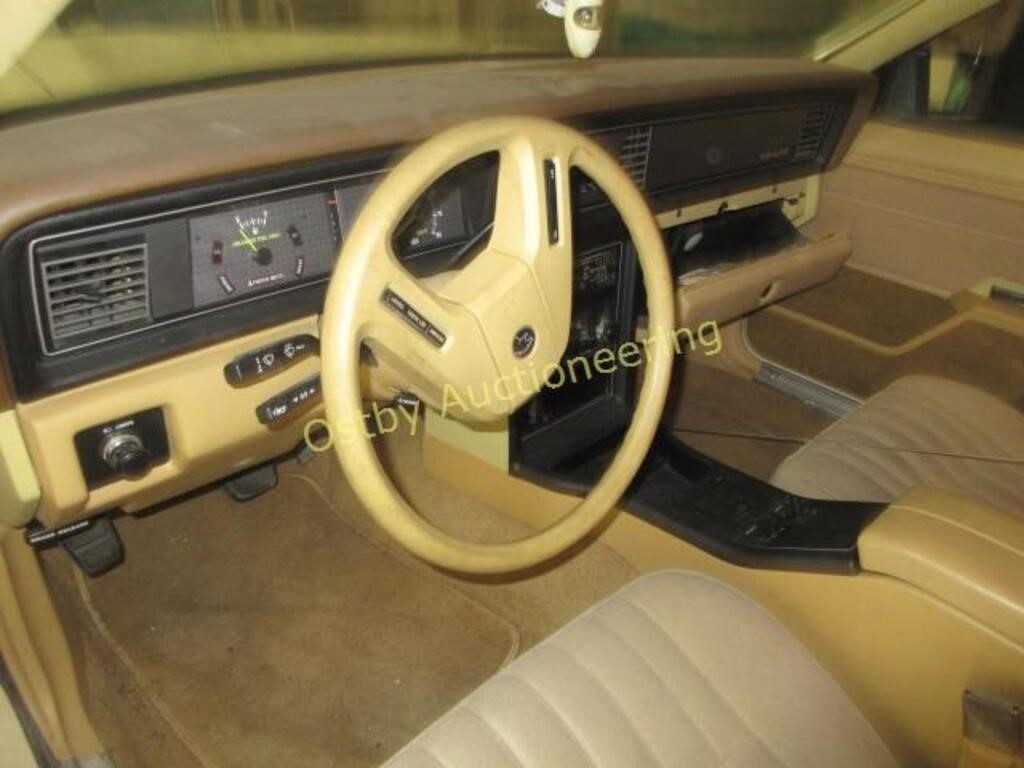 1984 Mercury Cougar 2-door car