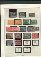Canada 1897 #50/#61, MNH/MH and used selection on