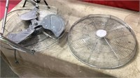 ROUND FAN WORKS BUT NEEDS HELP